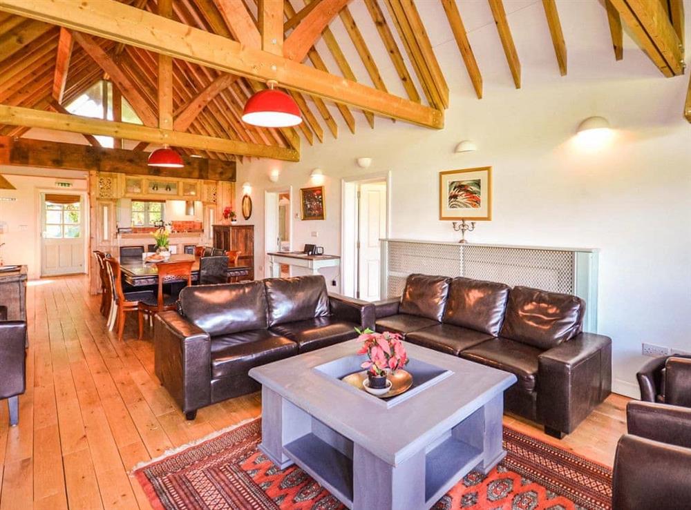 Relax in the living area at House on the Brooks in Pulborough, West Sussex