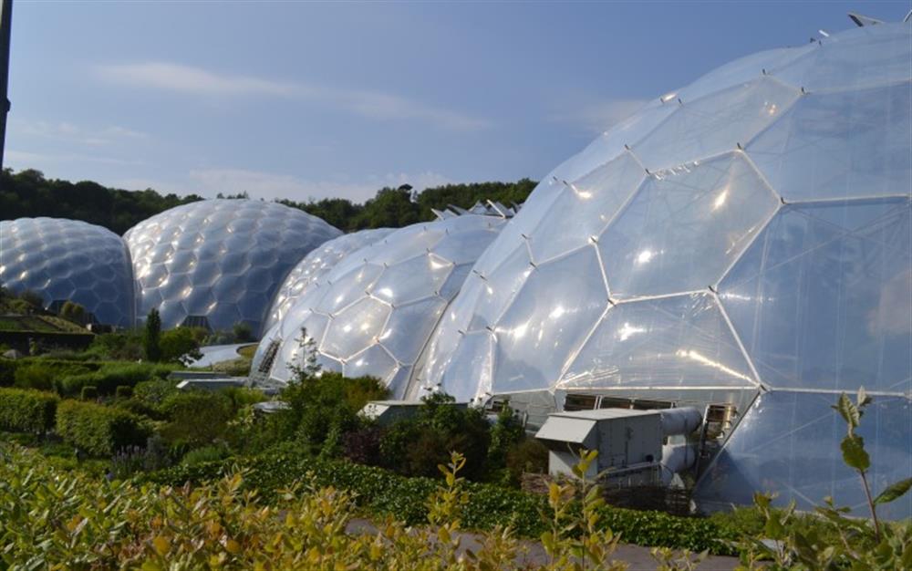  The Eden Project is a fantastic day out for the family. About an hour's drive away. at Hove To in Helford Passage