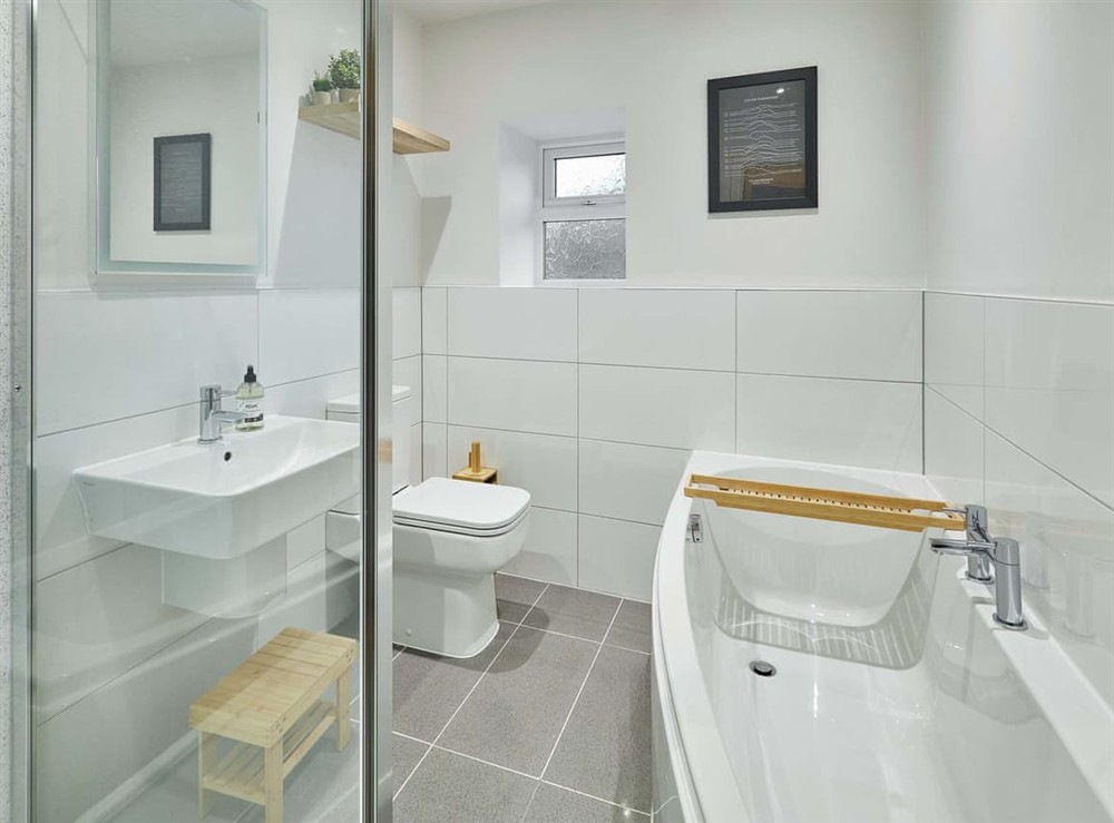 Bathroom at Hovera Cottage in Windermere, Cumbria