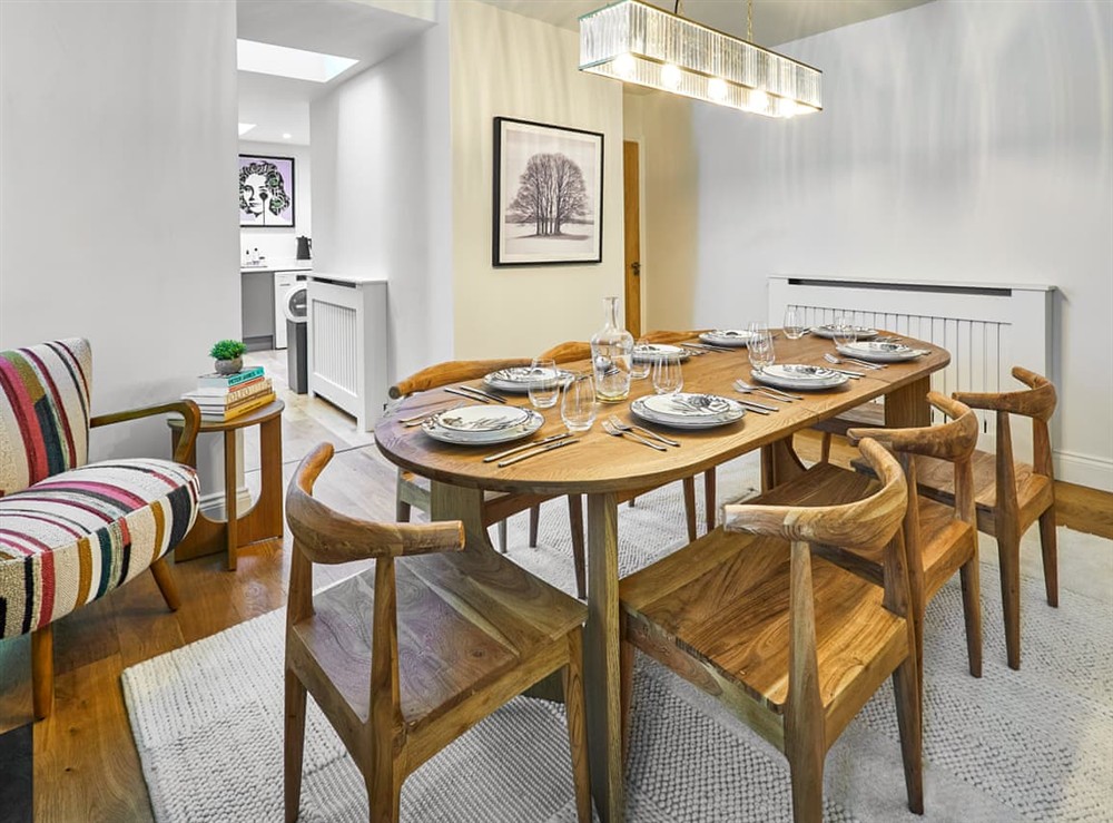 Dining room at Hovera Cottage in Windermere, Cumbria
