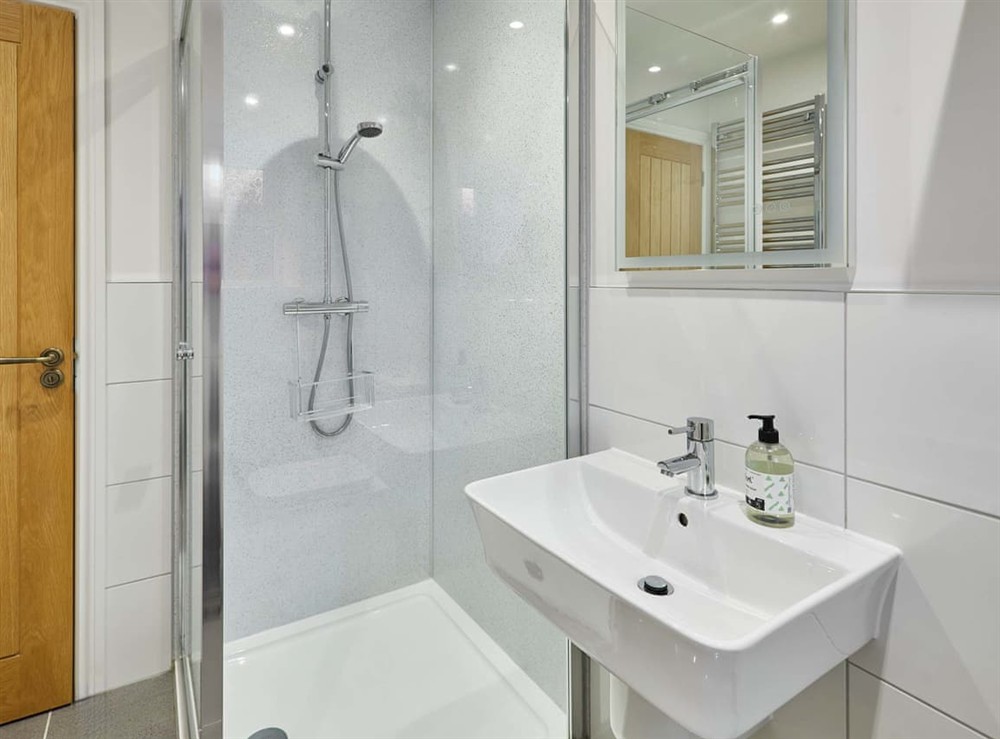 En-suite at Hovera Cottage in Windermere, Cumbria