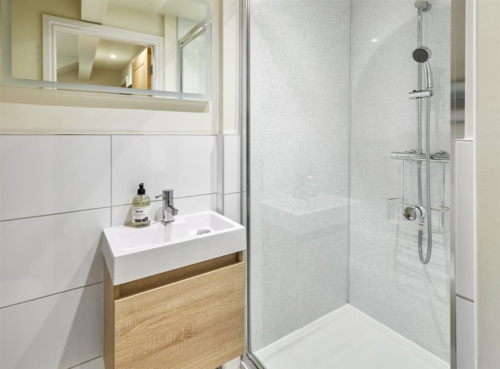 Shower room at Hovera Cottage in Windermere, Cumbria