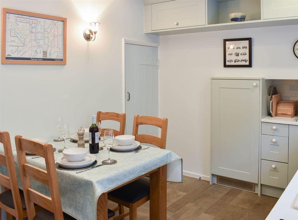 Kitchen/dining room with charming dining area at Hovera in Glenridding, near Penrith, Cumbria