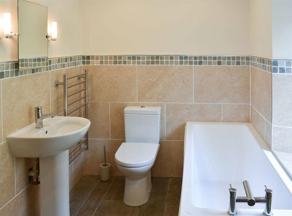 Lovely contemporary bathroom at Hovera in Glenridding, near Penrith, Cumbria