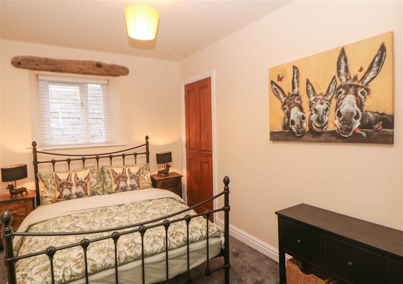 One of the 2 bedrooms at Howards Hideaway, Hayfield