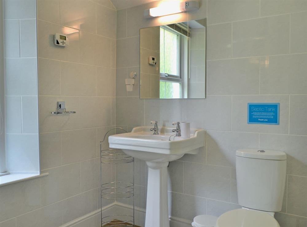 Shower room at Howe Bridge House in near Portinscale, Cumbria