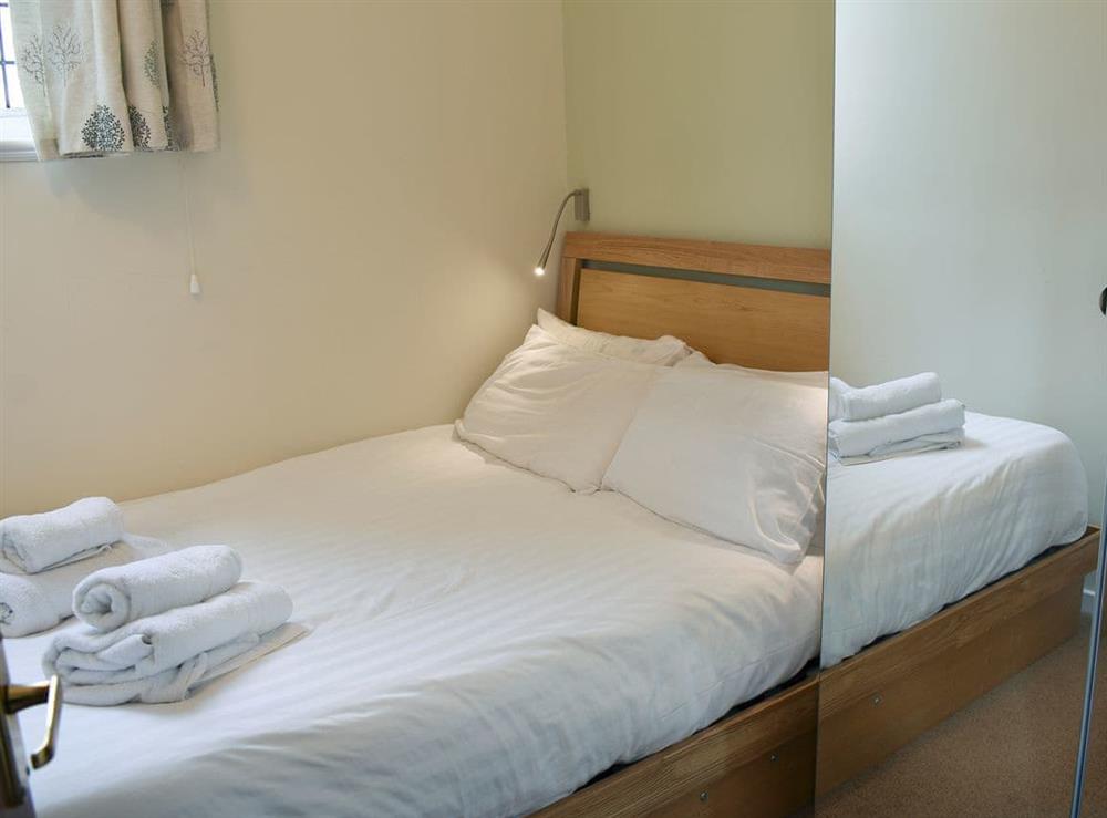Relaxing double bedroom at Howegrain Lodge in Pooley Bridge, near Ullswater, Cumbria
