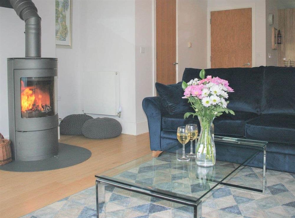 Open plan living space at Howells Mere in Somerford Keynes, Gloucestershire
