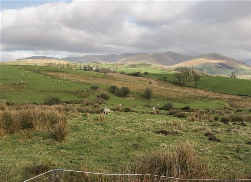 The setting of Howgill House at Howgill House, Sedbergh