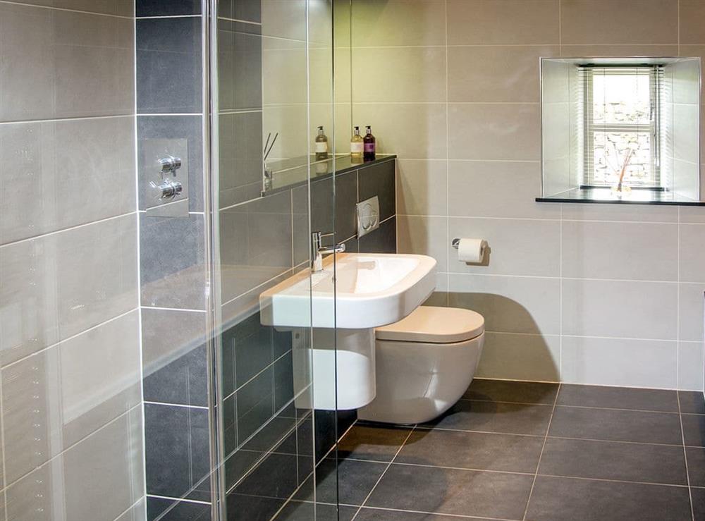 Fantastic shower room at Howgills Barn in Middleton, near Kirkby Lonsdale, Cumbria
