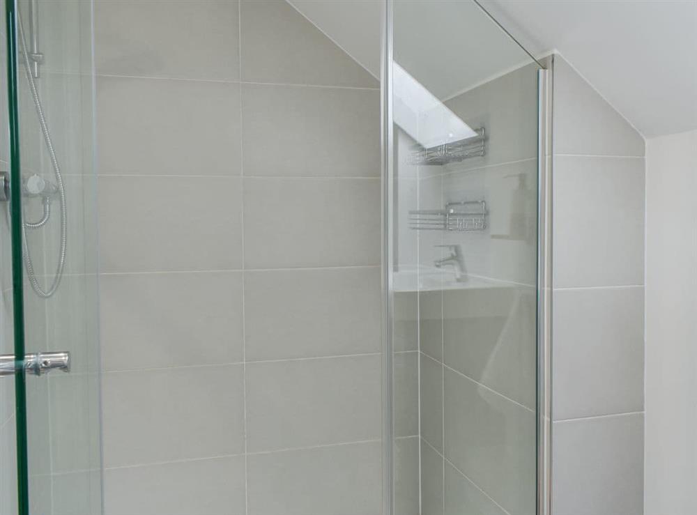 Shower room at Huckleberries in Newquay, Cornwall