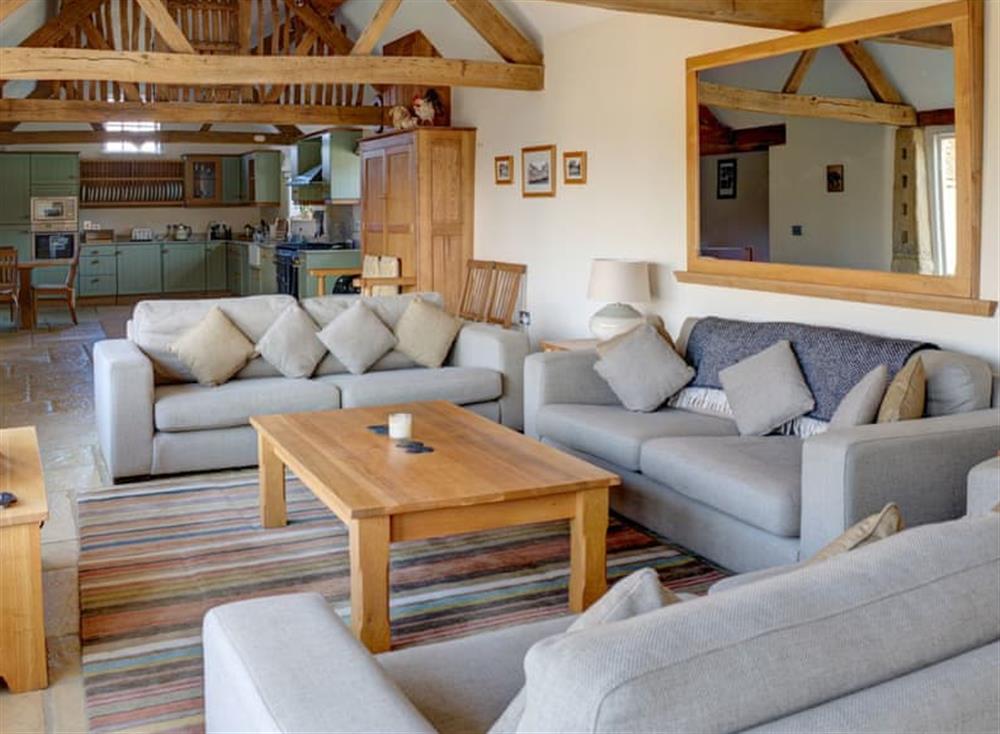 Open plan living space (photo 2) at Huckleberry Barn in Chipping Campden, England