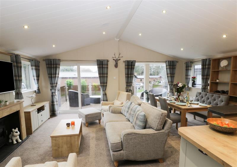 Enjoy the living room at Huckleberry, Runswick Bay near Staithes
