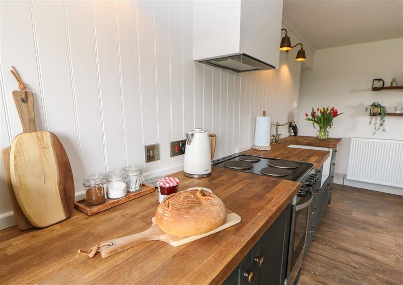 This is the kitchen at Hudeway View, Middleton-In-Teesdale