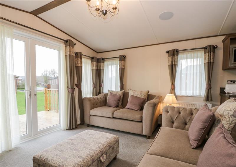 This is the living room at Hudsons Hideaway, South Lakeland Leisure Village