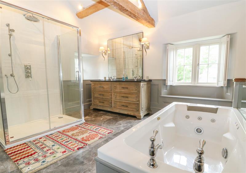 This is the bathroom at Hulls House, Broad Campden near Chipping Campden
