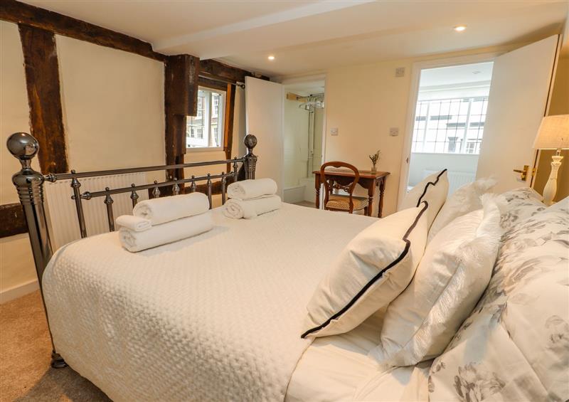 One of the bedrooms at Humbug Cottage, Much Wenlock