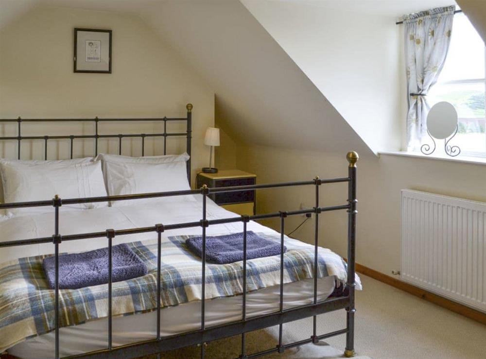 Comfortable second double bedroom at Hume Orchard Steading in Hume, near Kelso, Roxburghshire