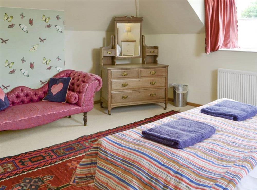 Dressing area within master bedroom at Hume Orchard Steading in Hume, near Kelso, Roxburghshire