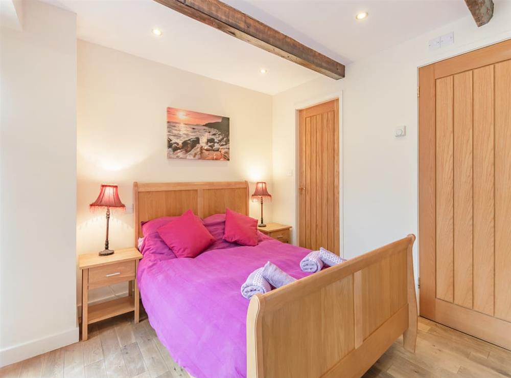 Double bedroom at Hundale Barn in Cloughton, near Scarborough, North Yorkshire