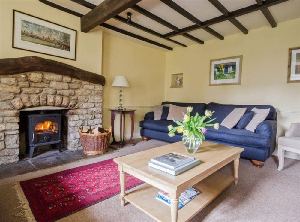Living room at Hungate Garden Cottage in Hungate, Pickering, North Yorkshire., Great Britain