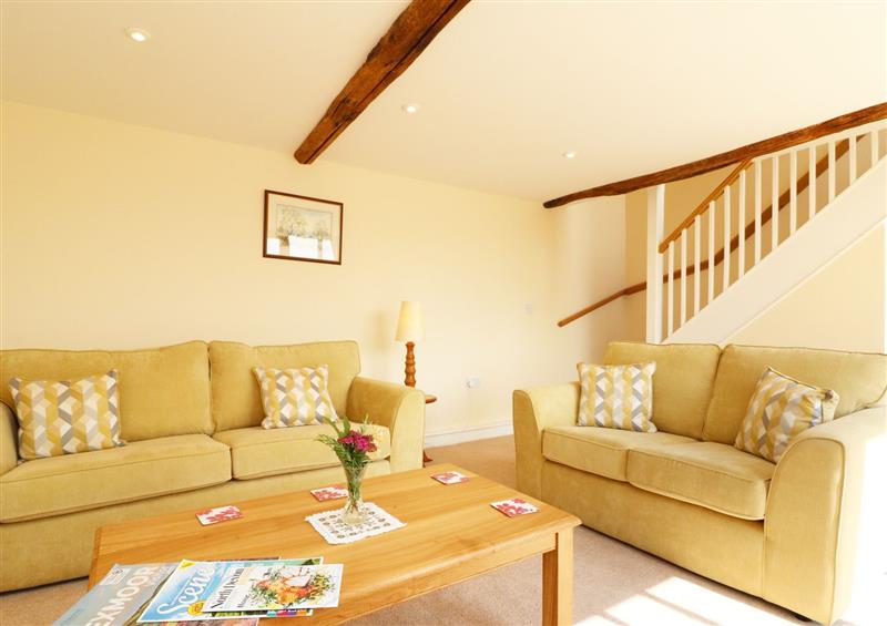 This is the living room at Hunstone Barn, South Molton