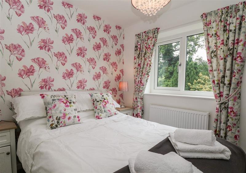 One of the bedrooms at Hunters Cottage, Chinley
