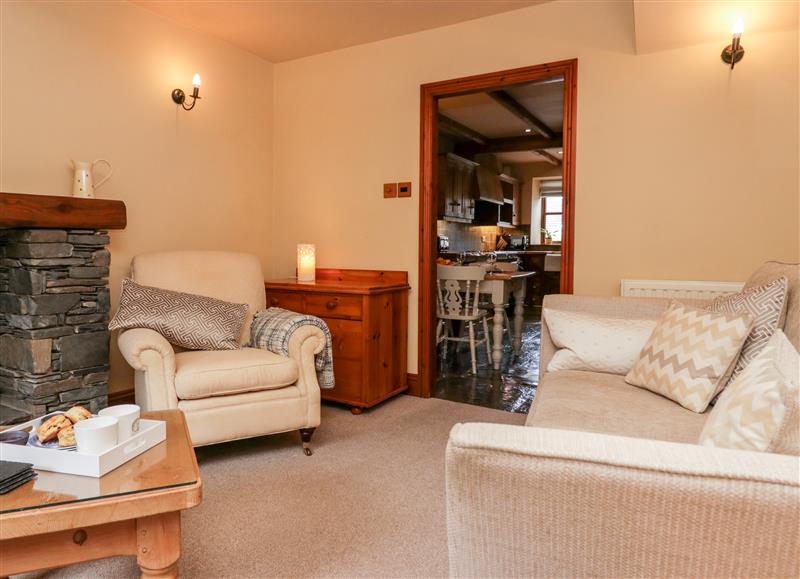 Enjoy the living room at Huntsmans Cottage, Broughton Beck near Ulverston