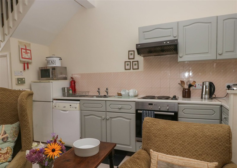 The kitchen at Huntsmans Cottage, Cartmel