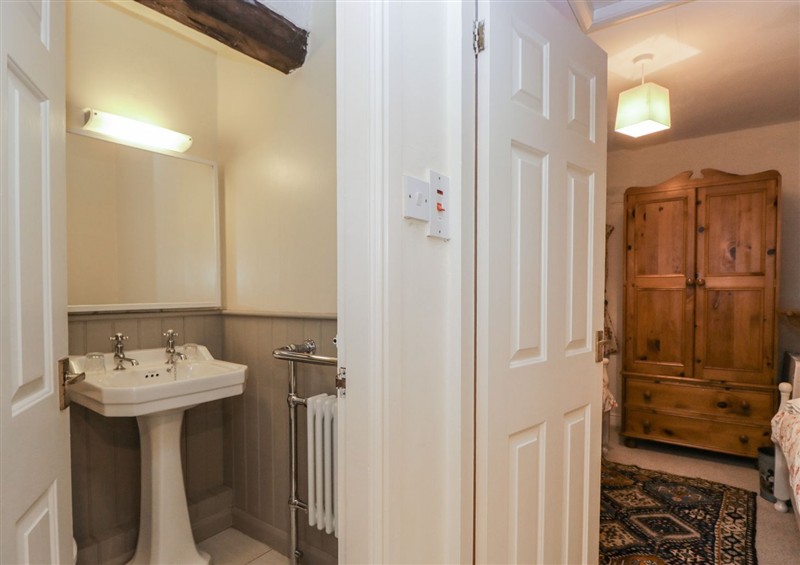 This is the bathroom at Huntsmans Cottage, Cartmel