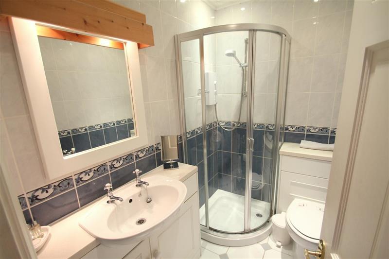 Bathroom at Hurlestone Apartment, Porlock