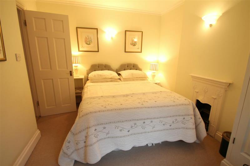 Double bedroom at Hurlestone Apartment, Porlock