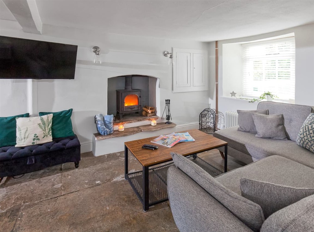 Living area at Hurst Cottage in Sturminster Newton, Dorset