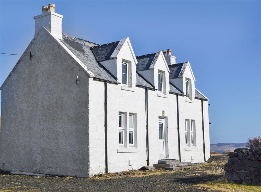 Beautifully extended old crofting cottage at Husabost Croft in Husabost, Isle Of Skye