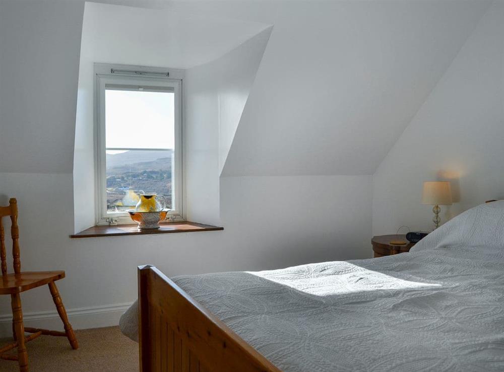 Charming double bedroom at Husabost Croft in Husabost, Isle Of Skye