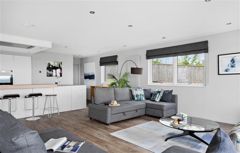 Relax in the living area at Huxham View and Annex, Stoke Canon