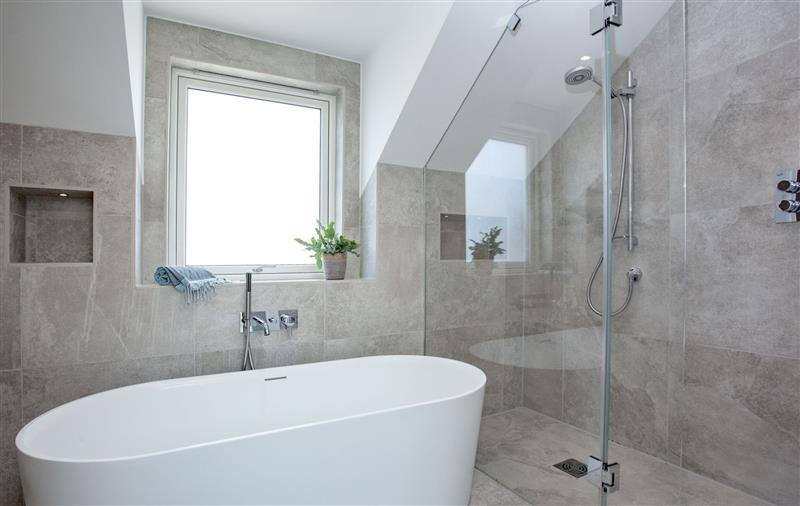 Bathroom at Huxham View, Devon
