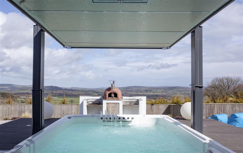 Spend some time in the pool at Huxham View, Devon