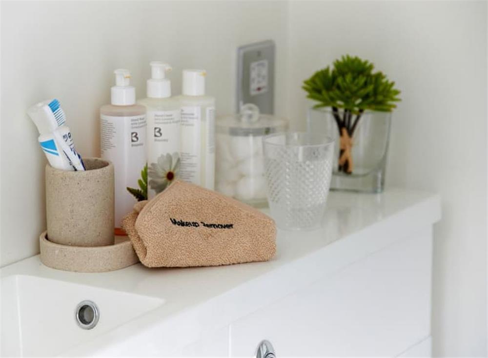 Complimentary toiletries at Hydrangea House in Hythe, England