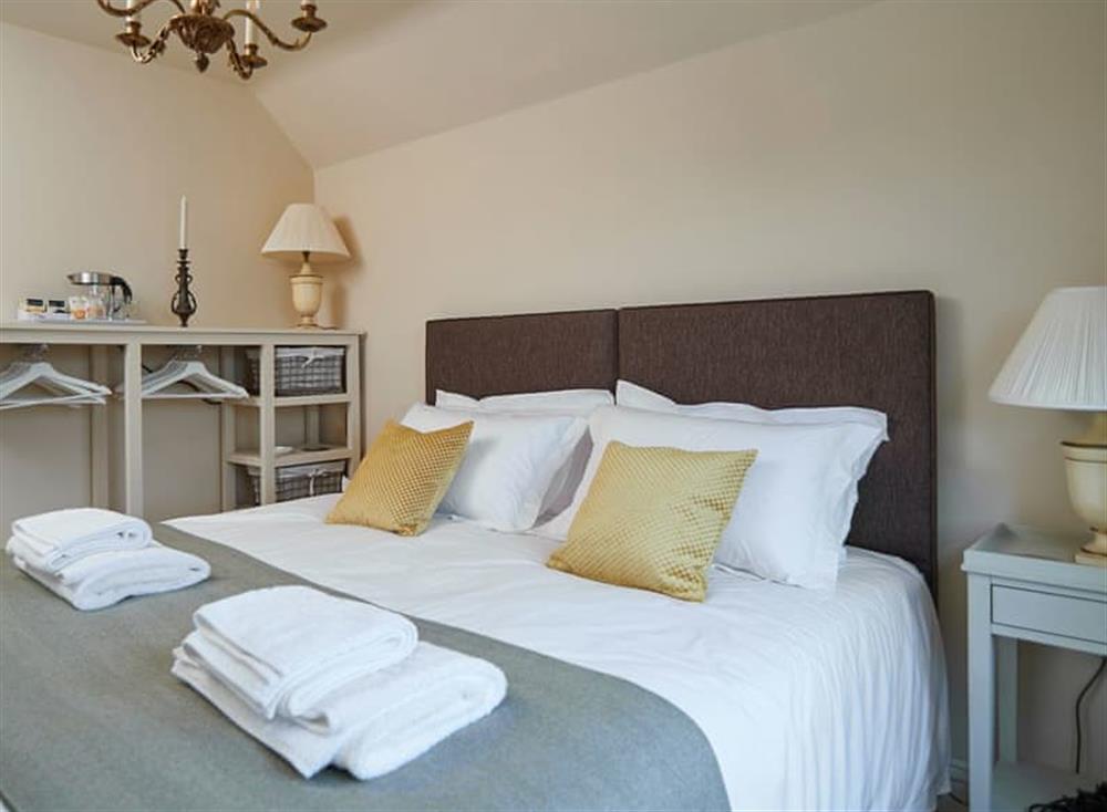 Serene double bedroom at Hydrangea House in Hythe, England