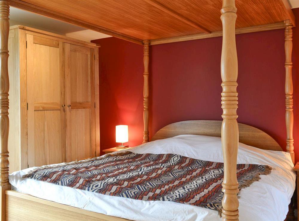 Four poster bedroom at Hygge in Isle of Skye, Isle Of Skye