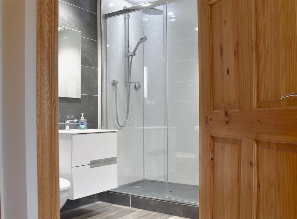 Shower room at Hygge Lodge in Flamborough, North Humberside