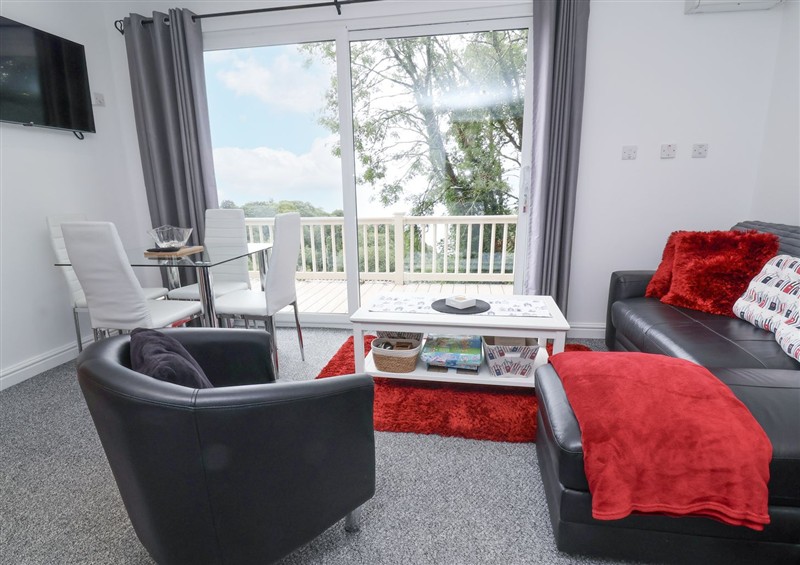 Enjoy the living room at I C Lundy Too, Bideford Bay Holiday Park near Woolfardisworthy