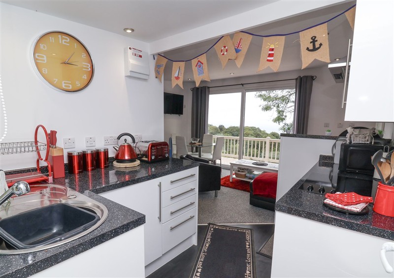 The kitchen at I C Lundy Too, Bideford Bay Holiday Park near Woolfardisworthy