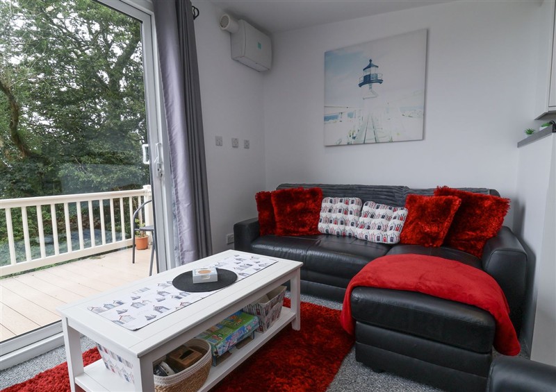 This is the living room at I C Lundy Too, Bideford Bay Holiday Park near Woolfardisworthy