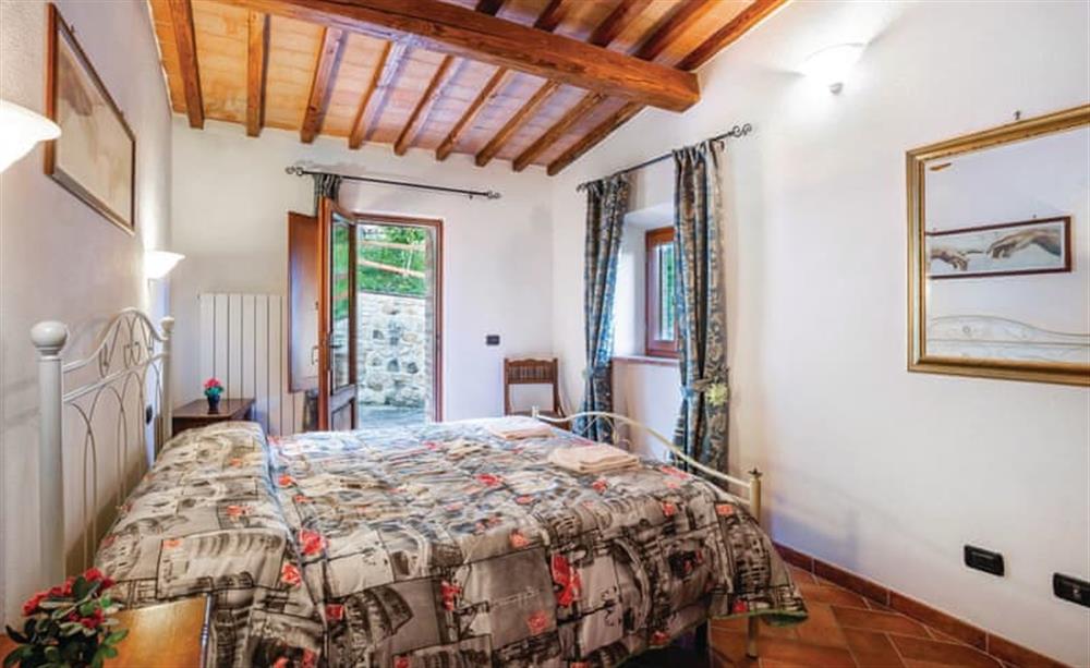 Bedroom at I Gigli in Volterra, Italy