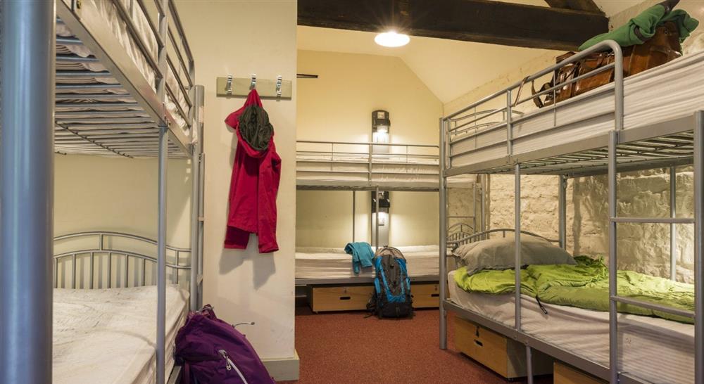 Dorm 1, sleeps 6, Ilam Bunkhouse, Peak District at Ilam Bunkhouse in Ashbourne, Derbyshire