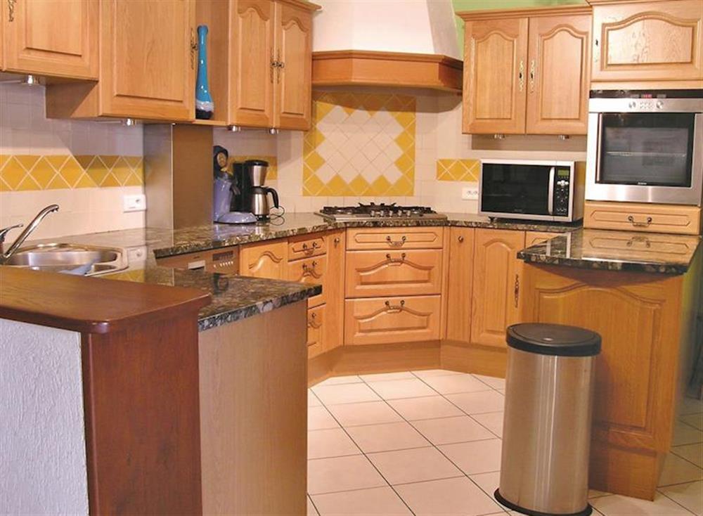 Kitchen at Ile-Tudy in , France
