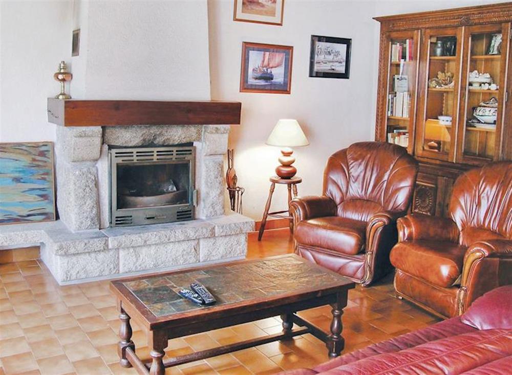 Living area at Ile-Tudy in , France