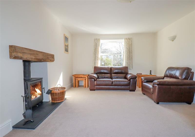 Relax in the living area at Ilgram, St Newlyn East